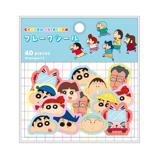 Crayon Shin-chan | Planner Stickers Flake sticker 40 Pieces