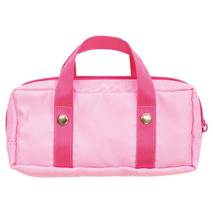 The Powerpuff Girls | Skuba-Style Pouch Boston Bag Pen Case Pen Pouch H85×W190×D55mm (Pink)