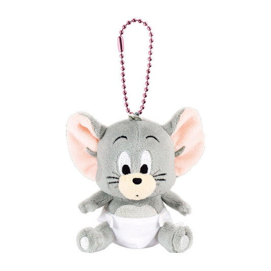 Tom & Jerry | Plush Keychain Mascot Holder Bag Charm H110×W90×D70mm (Tuffy)