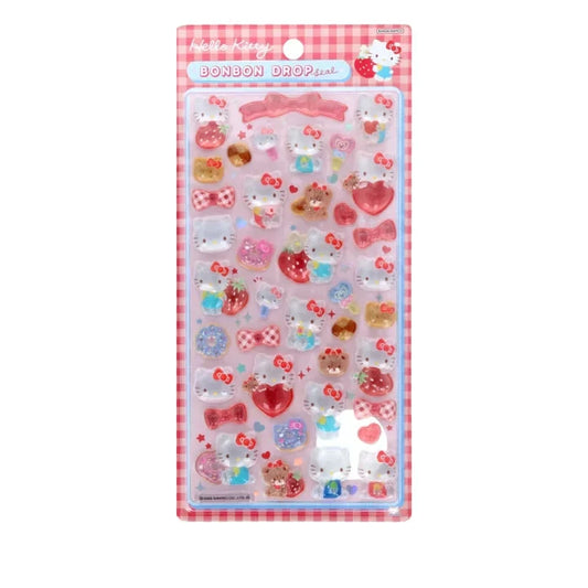 Bonbon Drop | Sanrio Hello Kitty Red Seal 3D Sticker 95×170×5mm