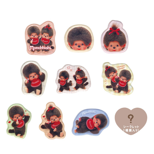 Monchhichi | Secret Acrylic Sticker Blind Box 50 x 50 x 3mm