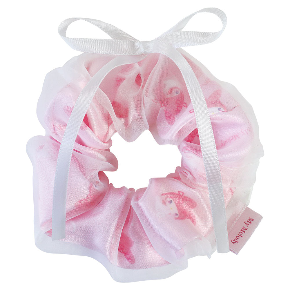 SANRIO | My Melody Ribbon Layered Scrunchie Hair Accessory H108×W108mm (Balletcore)