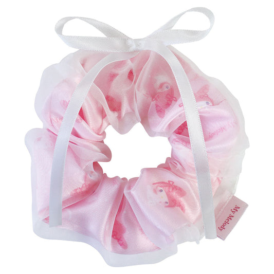 SANRIO | My Melody Ribbon Layered Scrunchie Hair Accessory H108×W108mm (Balletcore)