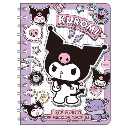 SANRIO | Kuromi B6 Ring Notebook 182×136×8mm