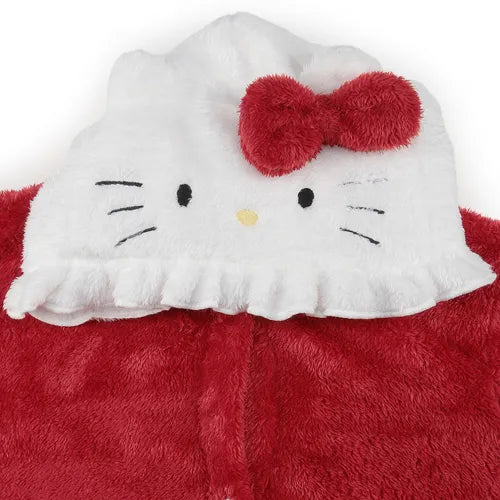 SANRIO | Hello Kitty Double-Sided Fleece Wearable Blanket (Free Size)