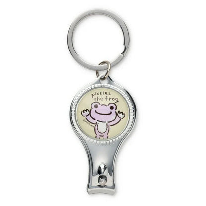 Pickles the Frog | Nail Clippers Friends 60×32×10mm (Crayon Touch Pink)