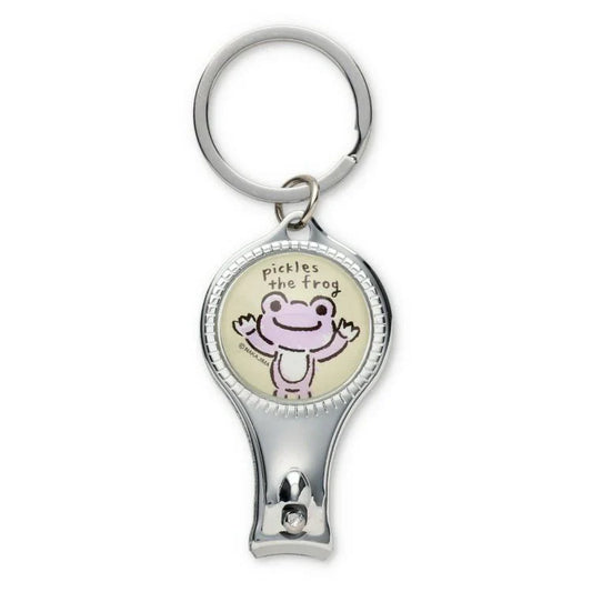 Pickles the Frog | Nail Clippers Friends 60×32×10mm (Crayon Touch Pink)