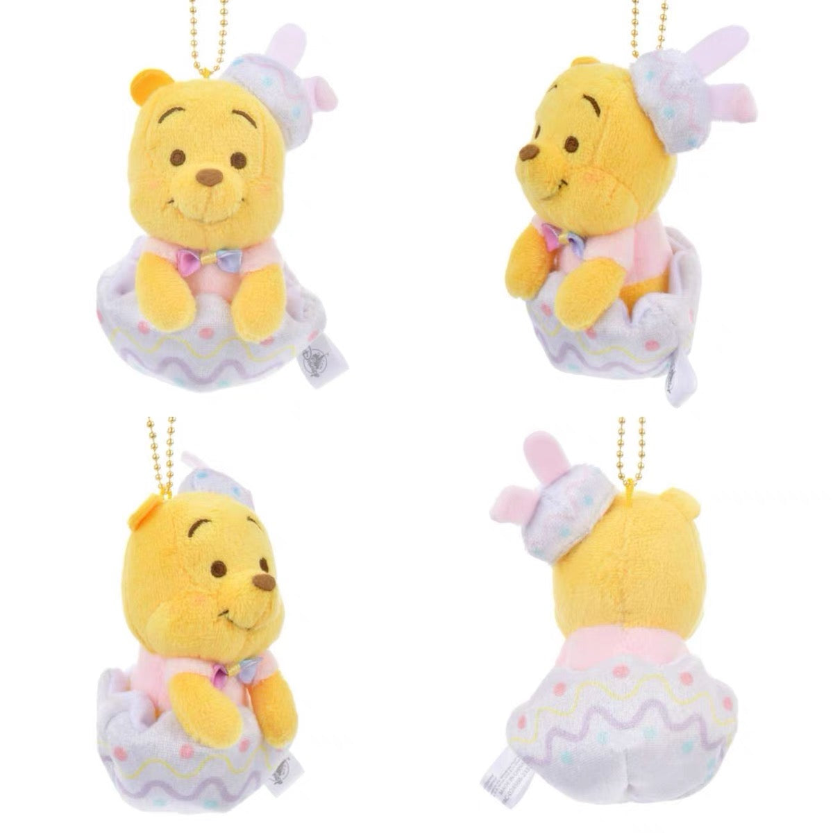Disney | Plush Keychain 16Cm Approx. (Easter Egg Bunny Ear) 东京迪士尼
