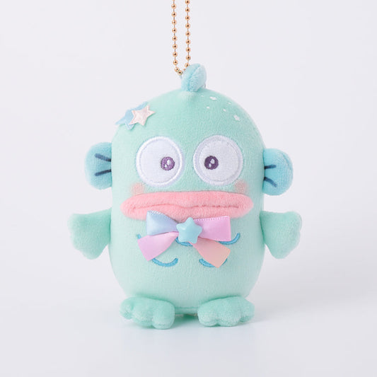 SANRIO | Hangyodon squishy Mascot Holder Plush Keychain Bag Charm 100mm Approx. (Twinkle Wishes)