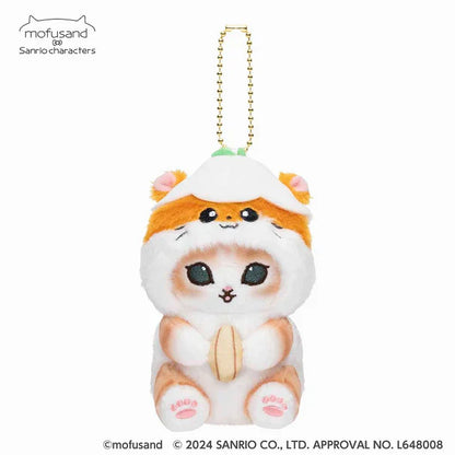 Mofusand X Sanrio | Mascot Holder Keychain Part1 Approx.13Cm 猫福 三丽鸥合作联名款