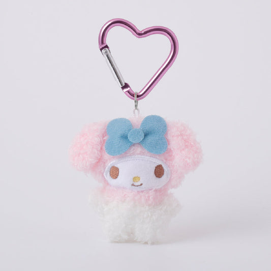 Sanrio | Fluffy Mini Mascot Holder Plush Keychain My Melody 75Mm