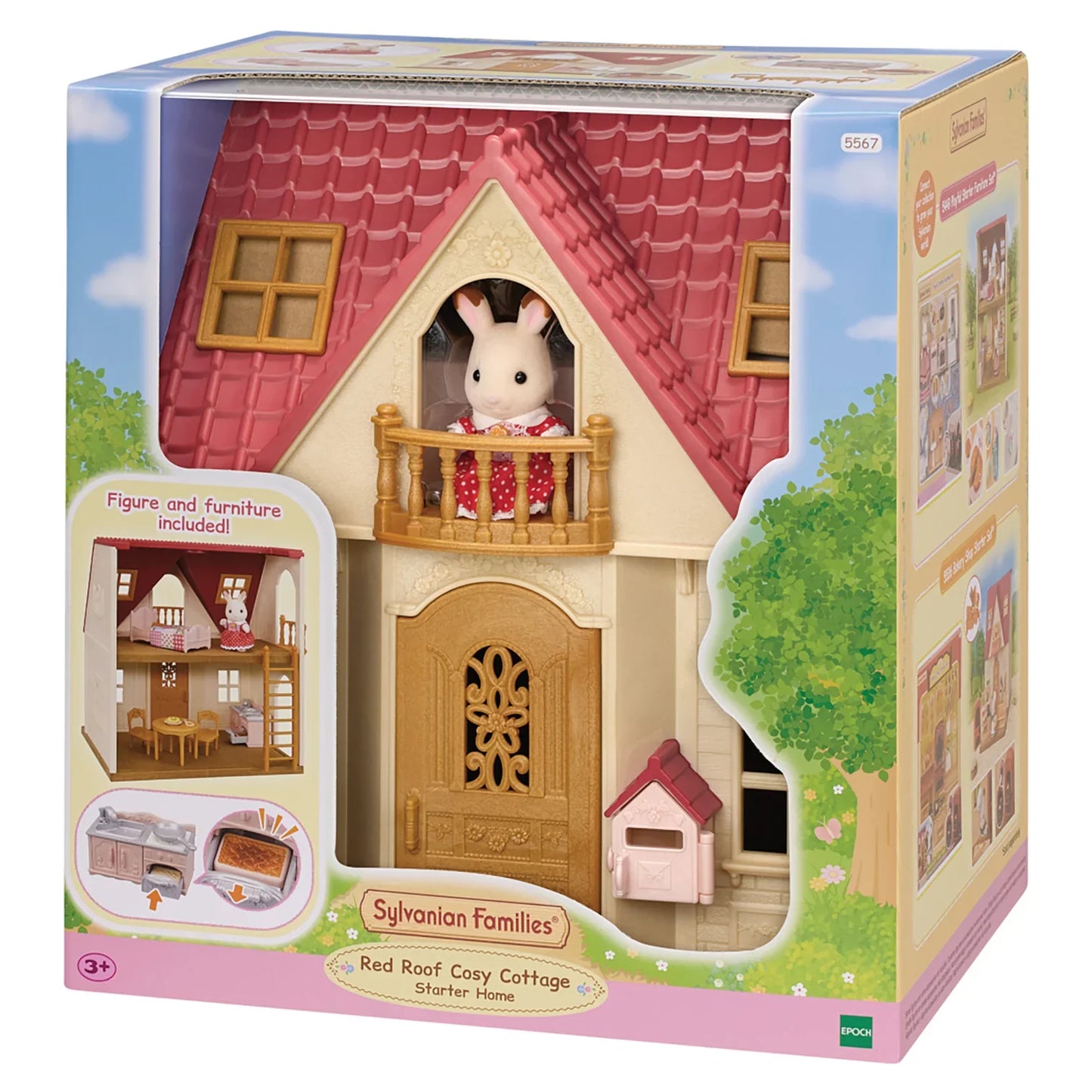Sylvanian Families | Red Roof Cosy Cottage Starter Home - 5567