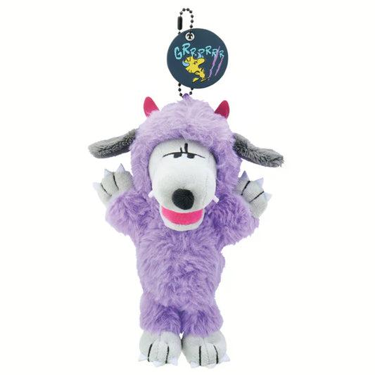 Usj | Peanuts Snoopy Fluffy Mascot Holder Plush Keychain W11.2Cm×H17Cm×D8.8Cm