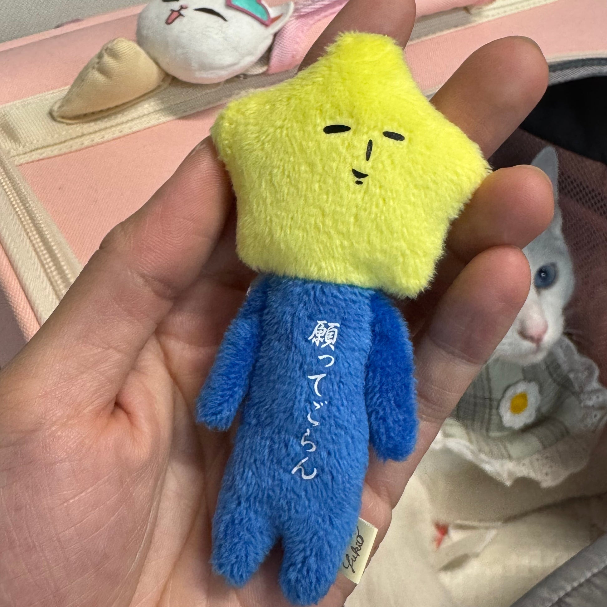 【Limit 1/customer】Yukio | Mascot Holder Plush Keychain W45×H105mm (Star)