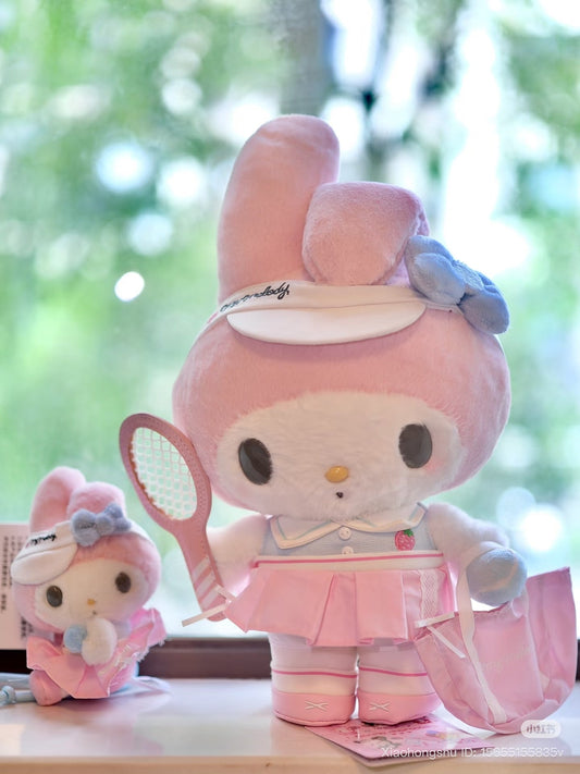 SANRIO CHN | My Melody Mascot Holder Bag Charm Plush Keychain (Tennis)