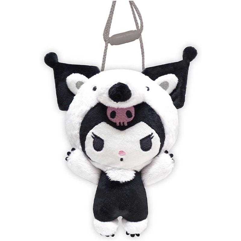 SANRIO | Kuromi Plush Neck Pouch 128x200x70mm (Cheers Banzai Series)