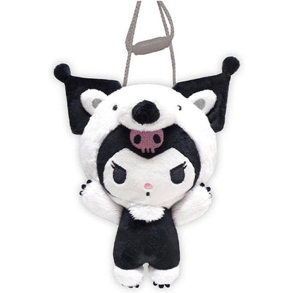 SANRIO | Kuromi Plush Neck Pouch 128x200x70mm (Cheers Banzai Series)