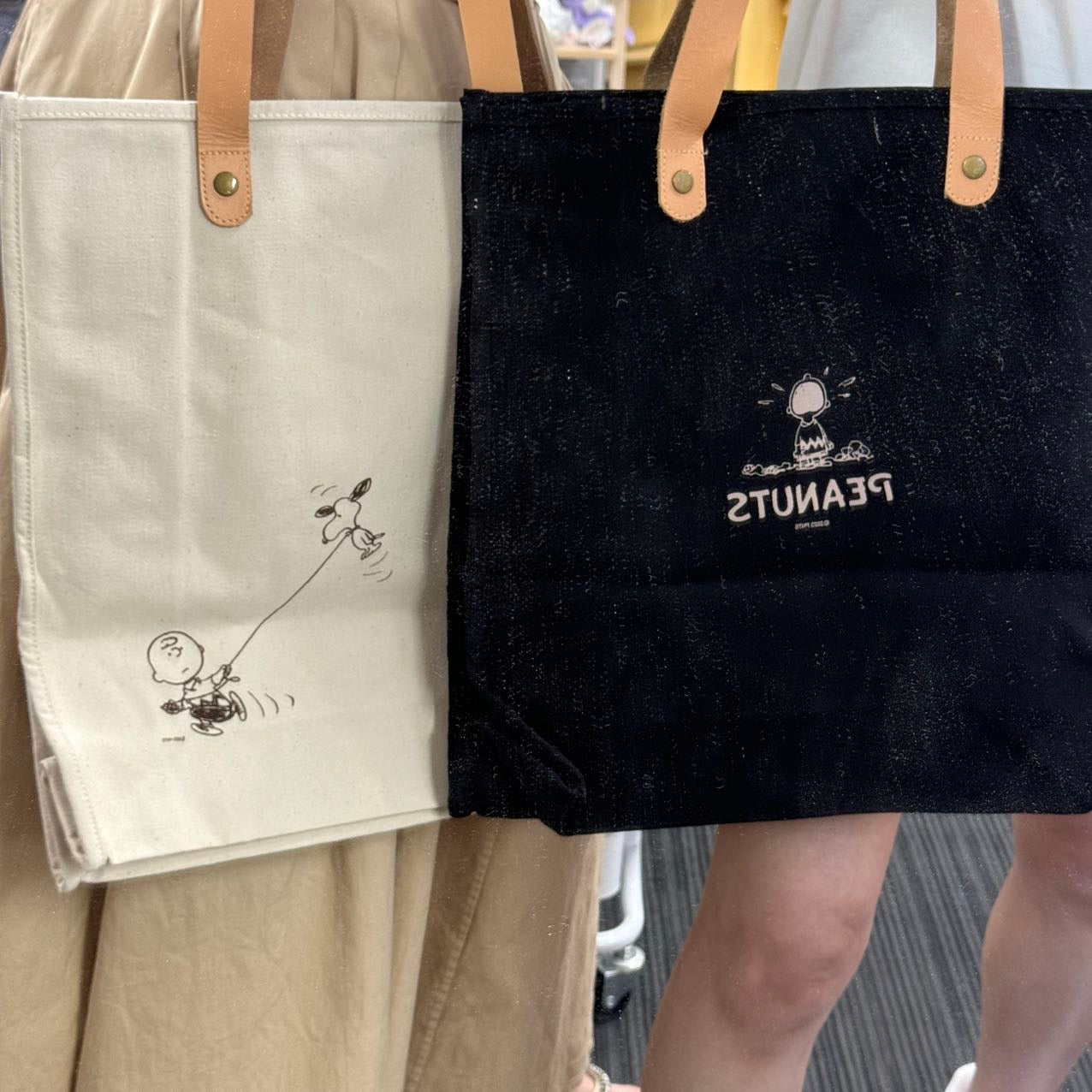 Peanuts | Snoopy Chocolat Tote Bag Limited Edition (Bk)