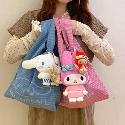Me% x Sanrio My Melody | Foldable Eco-Bag & Keychain