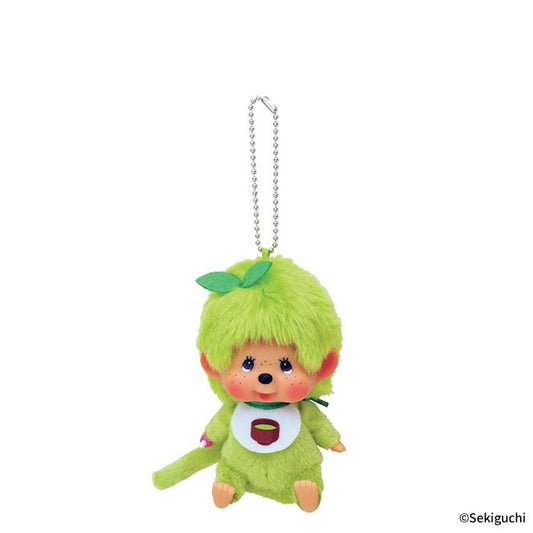 【Limit 1】Monchhichi | Matcha Big Face SS Keychain Bag Charm Approx. 110mm