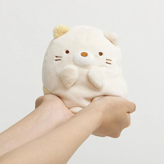 SAN-X | Sumikko Gurashi Neko Cat Plush Doll Mochi Mochi Squishy Plush 135×100×105mm (Sumikko’s Favorite)