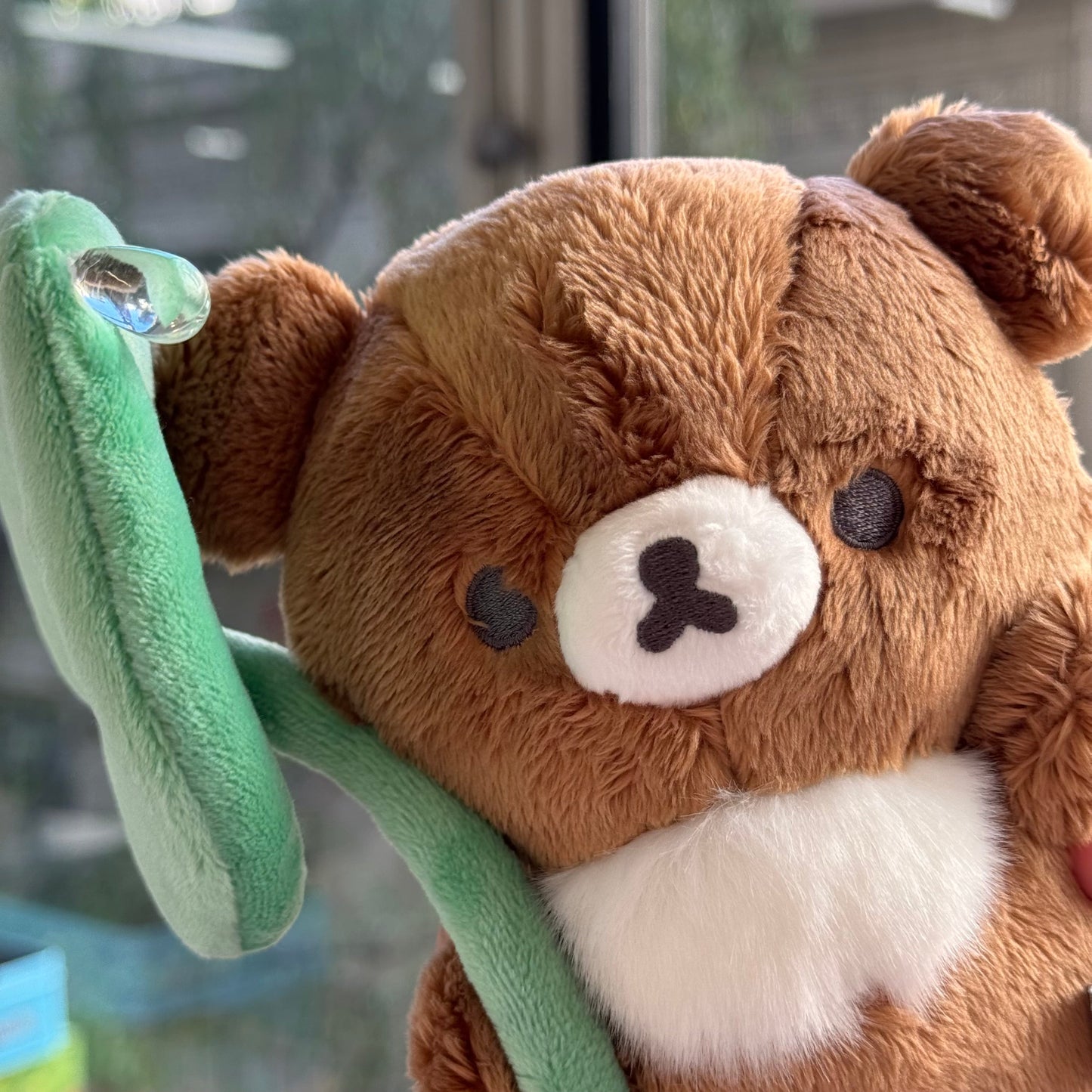 San-X | Chairoikoguma Plush Doll Basic Rilakkuma 160×160×85Mm (Circus)