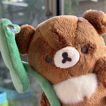 San-X | Chairoikoguma Plush Doll Basic Rilakkuma 160×160×85Mm (Circus)