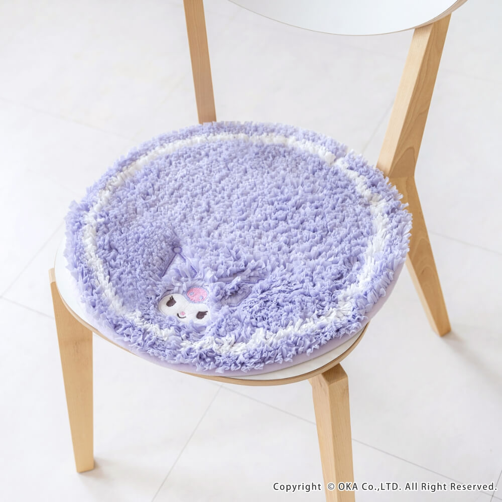 Sanrio | Fluffy Mat/Carpet 40X 40 库洛米Kuromi