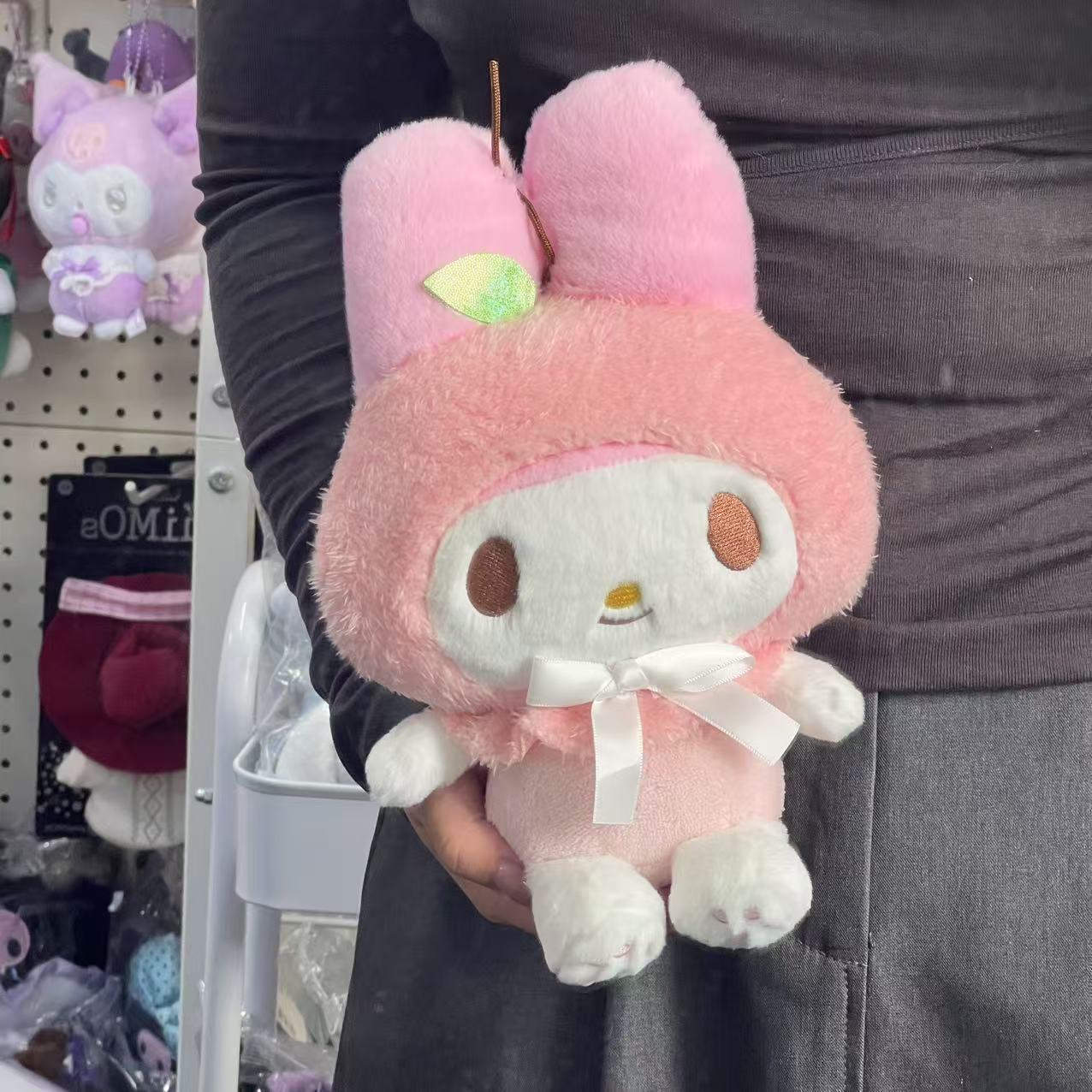 SANRIO | Pastel Fruit Hat Plush Toy Doll 12 x 21 x 20cm (My Melody)
