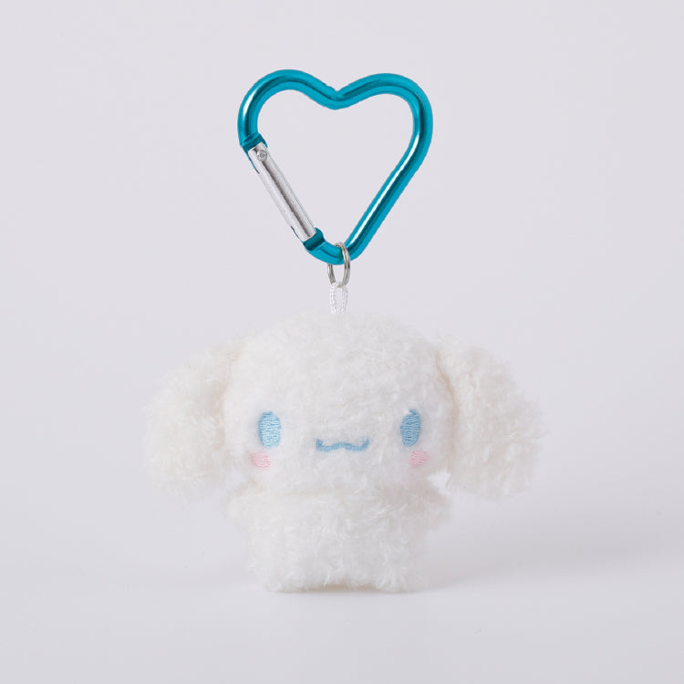 Sanrio | Fluffy Mini Mascot Holder Plush Keychain Cinnamoroll 75Mm