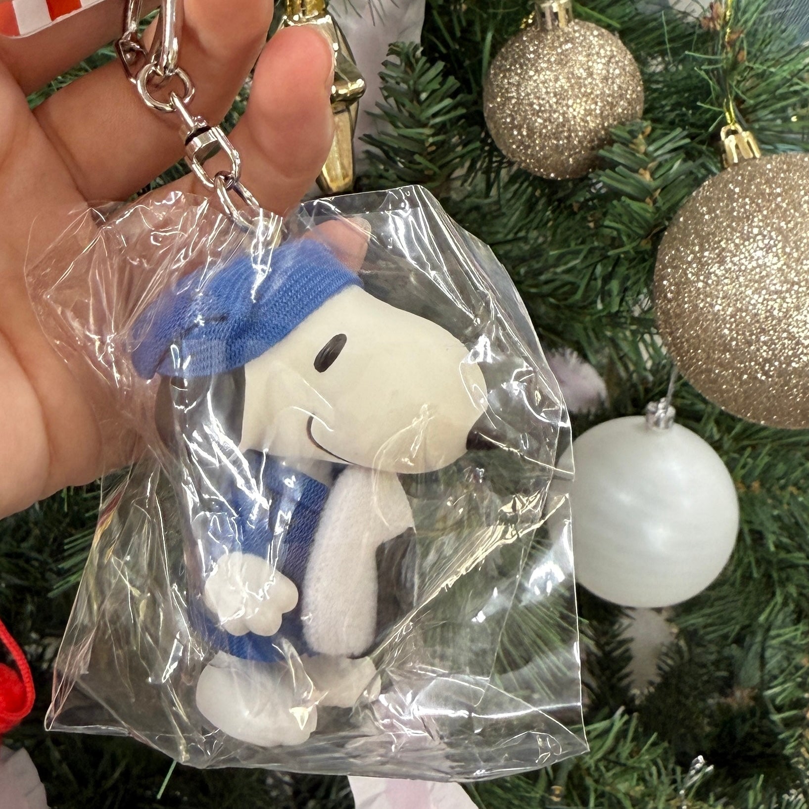 Peanuts | Snoopy Keychain 6.0Cm X 3.3Cm 4.2Cm (Riceball)