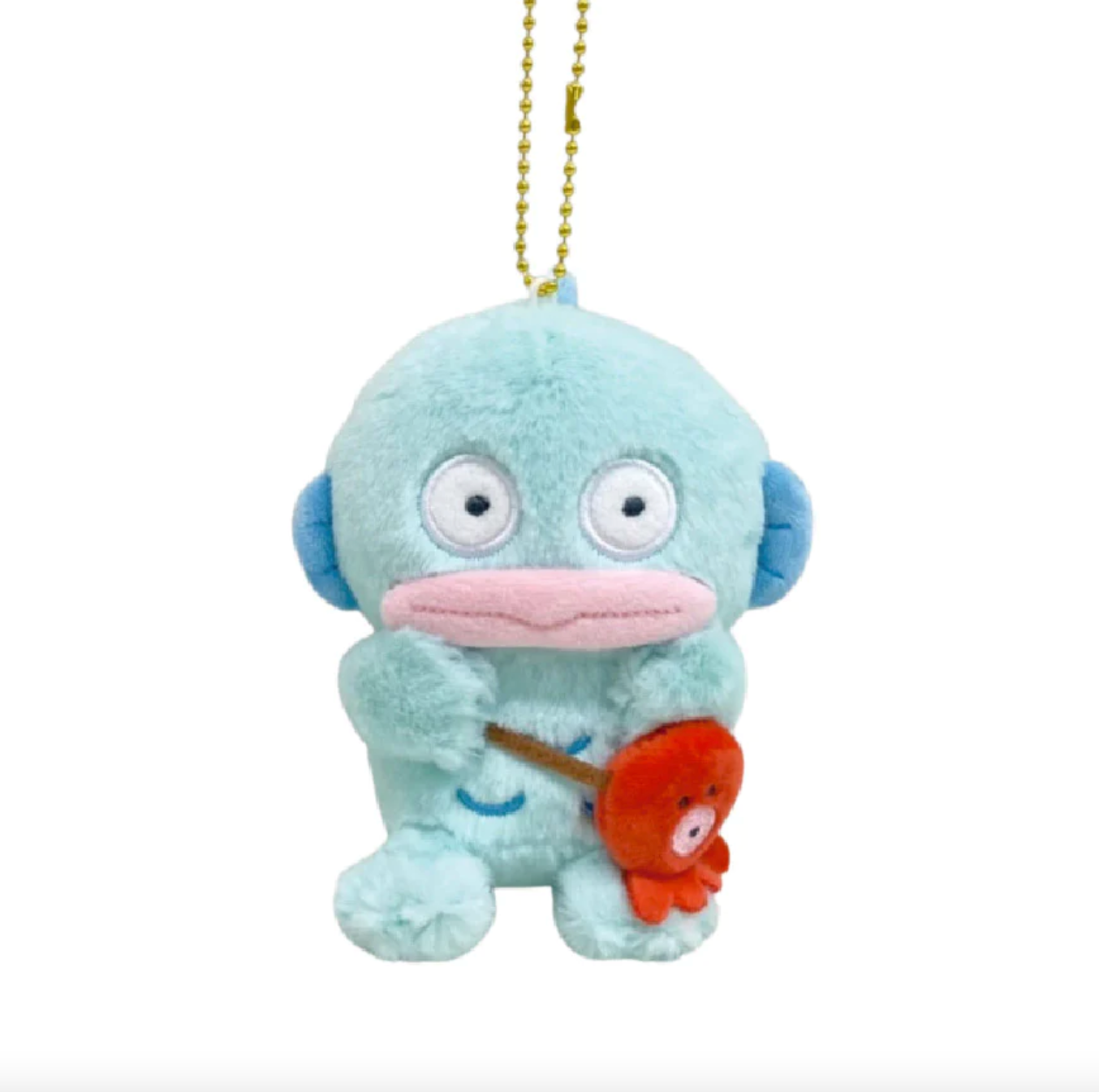 Sanrio X Naganomascot Holder Keychain 13×5×9.5Cm Hangyodon