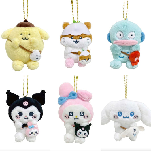 Sanrio X Naganomascot Holder Keychain 13×5×9.5Cm