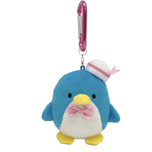 SANRIO | TuxedoSam Mascot Holder Plush Keychain Bag Charm with Carabiner H9 x W9 x D6cm