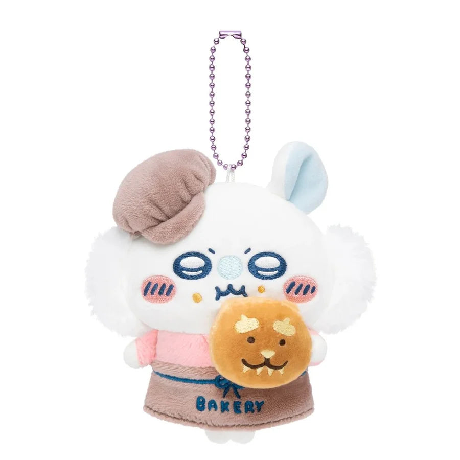 CHIIKAWA | Momonga Plush Keychain Bag Charm 115×100×50mm (Chiikawa Bakery Staff)