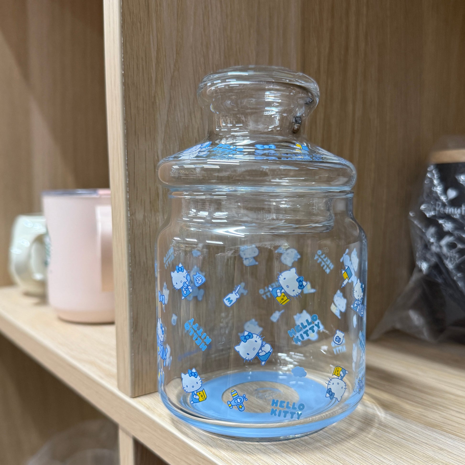 【Made In Japan】Sanrio | Hello Kitty Jar Glass Storage Container 88×148Mm