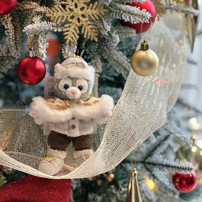 DISNEY | SHANG HAI DisneyLand GelaToni Mascot Holder Plush Keychain (Duffy and Friends Winter Collection)