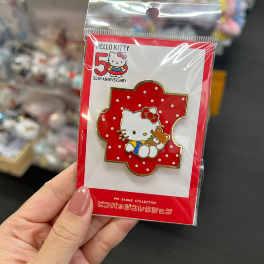 Sanrio | Hello Kitty 50Th Anniversary Pin Badge Collection (Puzzle)