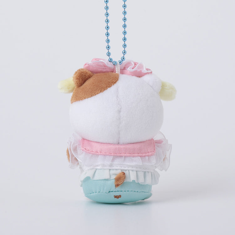 SANRIO | Pompompurin Muffin Squishy Mascot Holder Bag Charm Keychain 60mm Approx. (Hospitality Party)