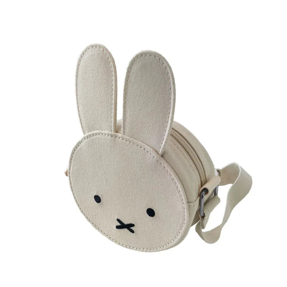 MIFFY | Canvas Ears Crossbody Bag Shoulder Bag 14cm x 19cm x 5cm