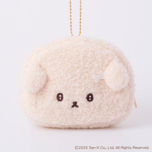 SAN-X | Ishiyowa-chan/Ishiyowachan Plush Pouch with Ballchain H120×W100×D30mm