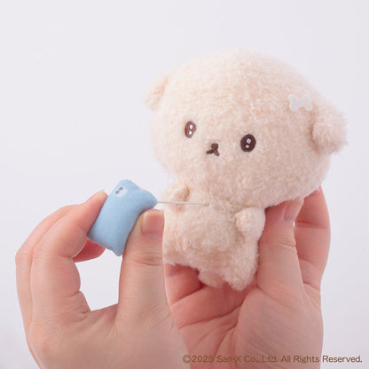SAN-X | Ishiyowa-chan/Ishiyowachan Trembling Mascot Plush Keychain Bag Charm H120×W110×D55mm (Phone)