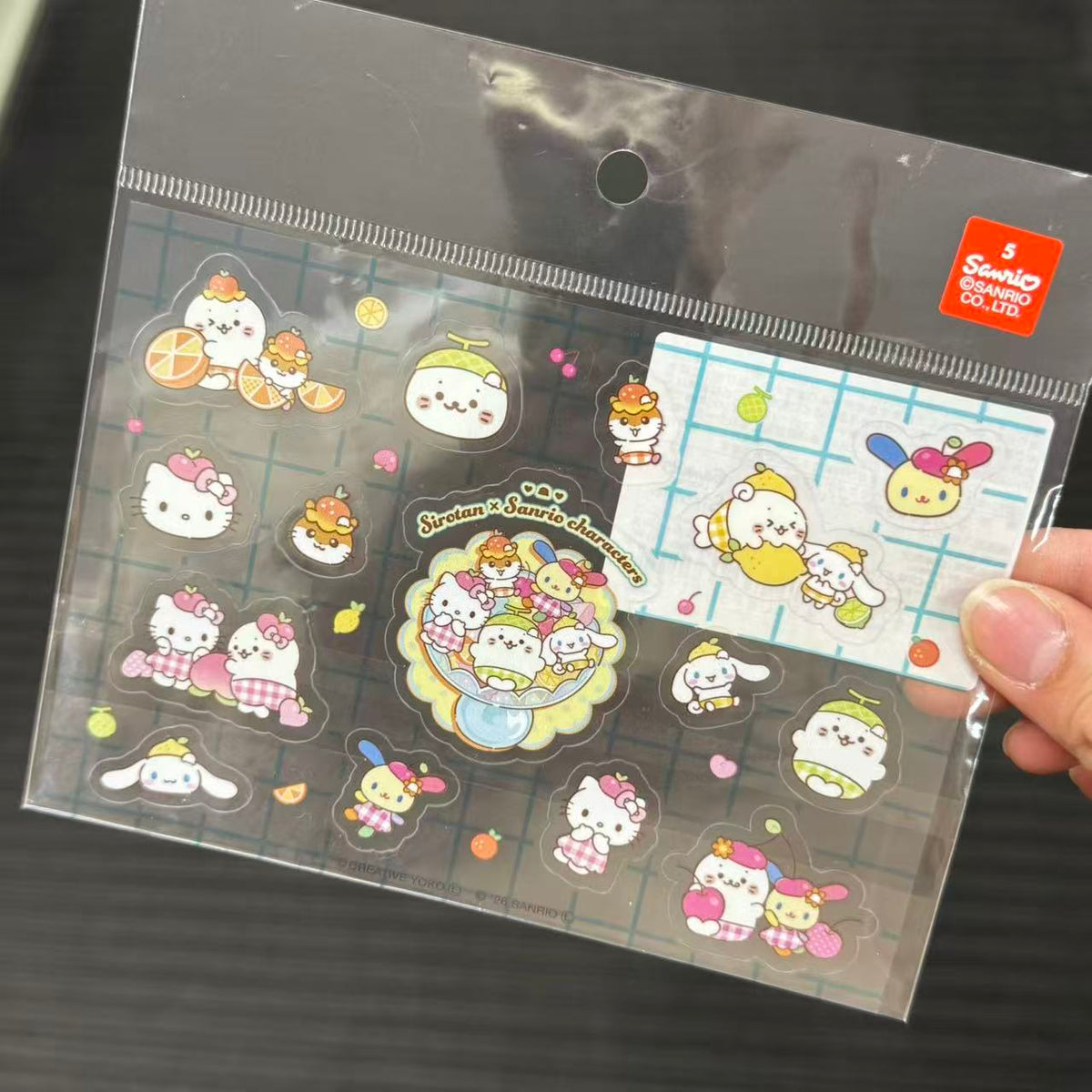 Sirotan x Sanrio Characters | Sticker