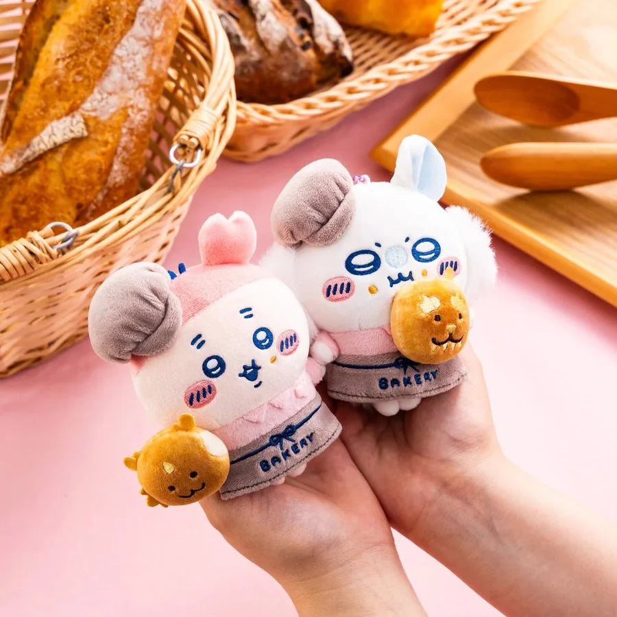 CHIIKAWA | Momonga Plush Keychain Bag Charm 115×100×50mm (Chiikawa Bakery Staff)