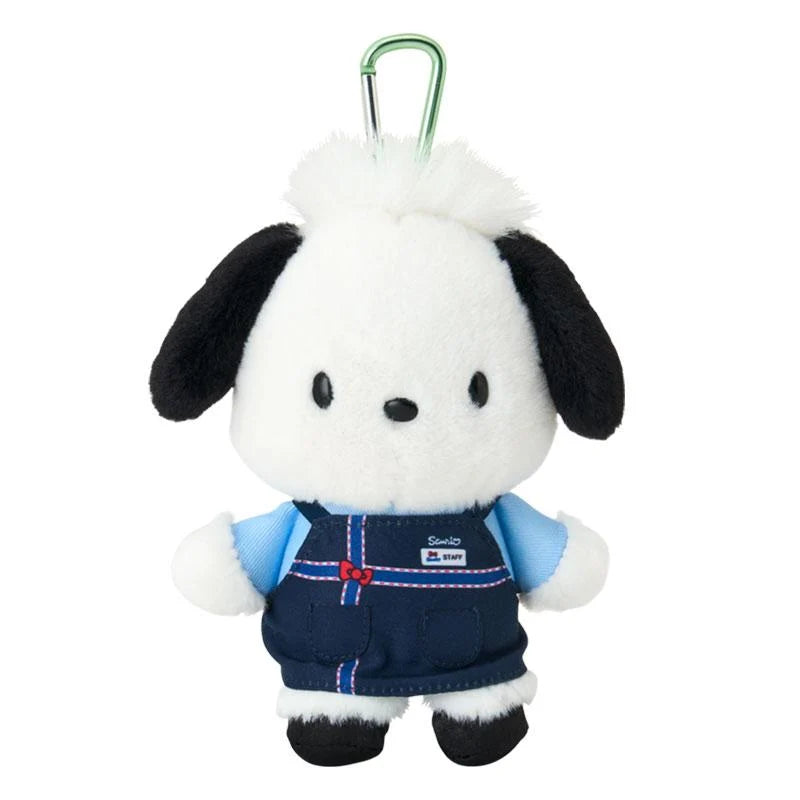 SANRIO | Pochacco Plush Mascot Holder Keychain Bag Charm 125×80×135mm (Mini Sanrio Celebrating Shop 55th Anniversary)