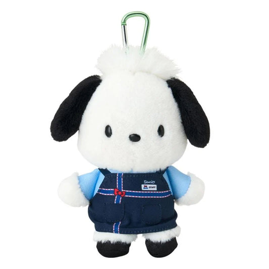 SANRIO | Pochacco Plush Mascot Holder Keychain Bag Charm 125×80×135mm (Mini Sanrio Celebrating Shop 55th Anniversary)