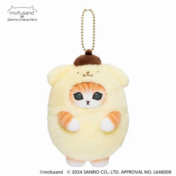 Mofusand X Sanrio | Mascot Holder Keychain Part2 Approx.13Cm 猫福 三丽鸥合作联名款