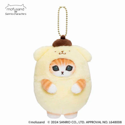 Mofusand X Sanrio | Mascot Holder Keychain Part2 Approx.13Cm 猫福 三丽鸥合作联名款