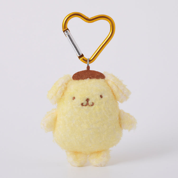 Sanrio | Fluffy Mini Mascot Holder Plush Keychain Pompom Purin 75Mm