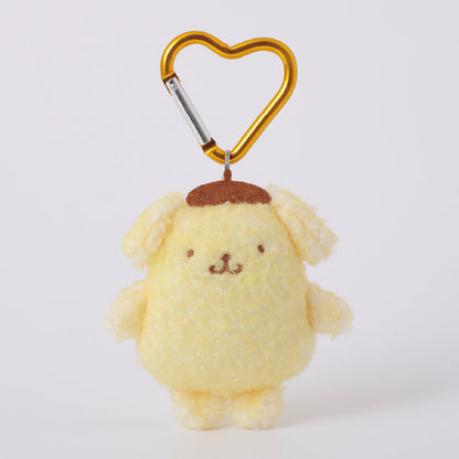 Sanrio | Fluffy Mini Mascot Holder Plush Keychain Pompom Purin 75Mm